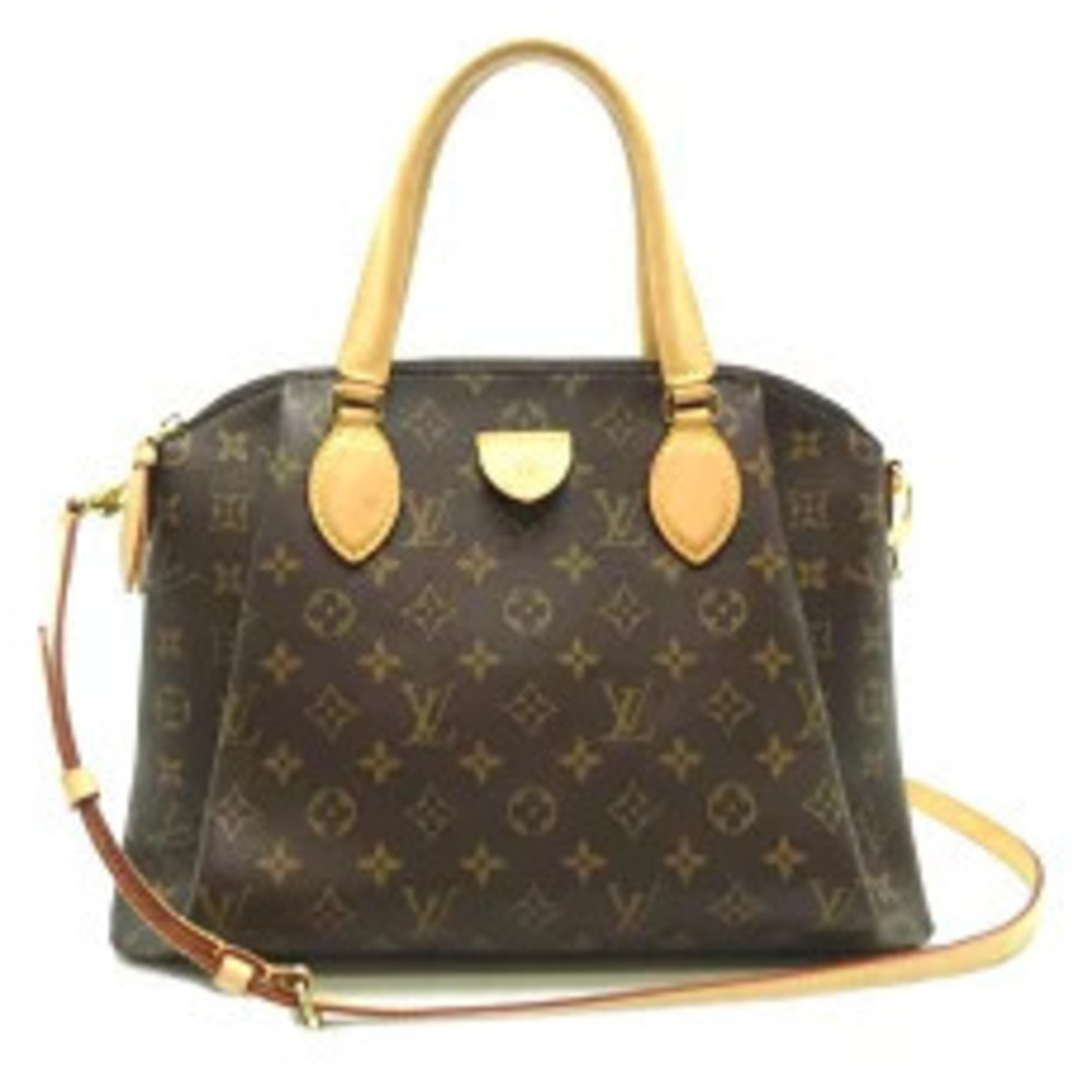Louis Vuitton Rivoli Handbag Monogram Brown